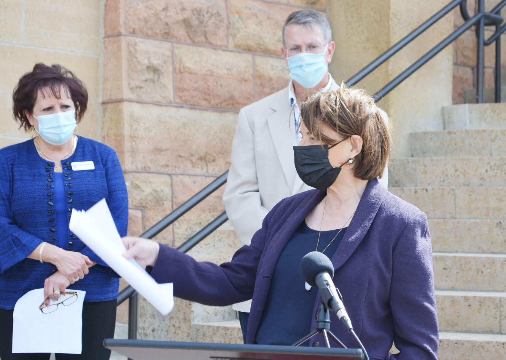 Klobuchar in Mankato 1